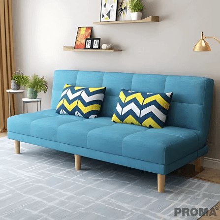 [Pre-order] โซฟาเบด PROMA-SF59-01 120 ซม. สีฟ้า_9